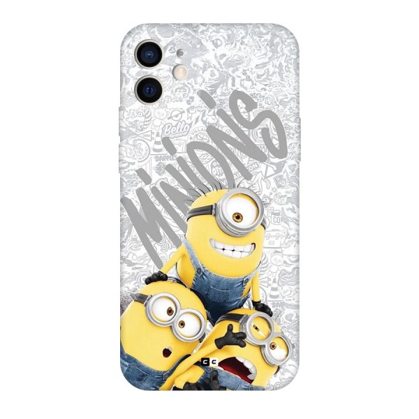 Minions Typo Back Case for iPhone 12 Pro